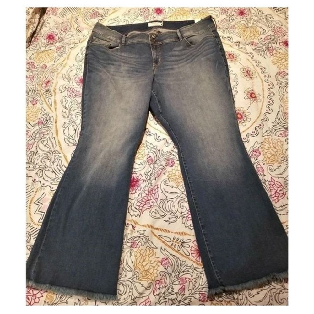Torrid Flip Flop Flare Jeans